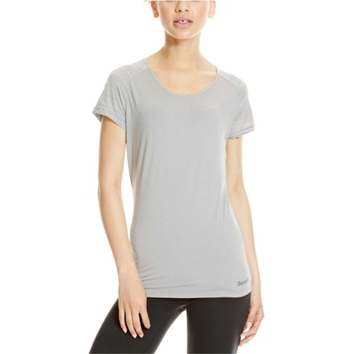 BENCH tričko Mesh Panel Tee Mid Grey Marl GY008X