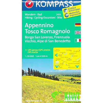 Appennino Tosco Romagnolo 2453 1:50T NKOM