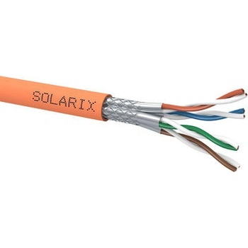 Solarix SXKD-7-SSTP-LSOHFR-B2ca-500m CAT7 SSTP, 500m, oranžový