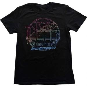 Tom Petty & The Heartbreakers Circle Logo Black XL Риза (PETTS08MB04)