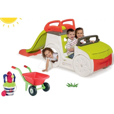 Smoby set preliezačka Adventure Car Écoiffier fúrik a vedro set Námorník