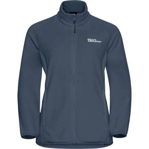 Jack Wolfskin Дамско поларено яке Jack Wolfskin Women's Moonrise FZ Fleece jacket - Midnight Sky (105-8068-0114)