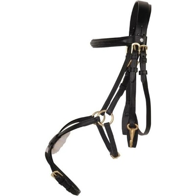 HKM Uzdečka Mexican Style s mexickým nánosníkem black – Zboží Dáma