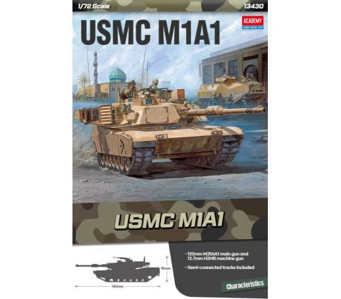 Academy M1A1 Abrams USMC 1:72
