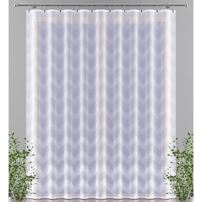 Hotová záclona alebo balkónový komplet, EPONA, biela 150 x 250 cm dvere