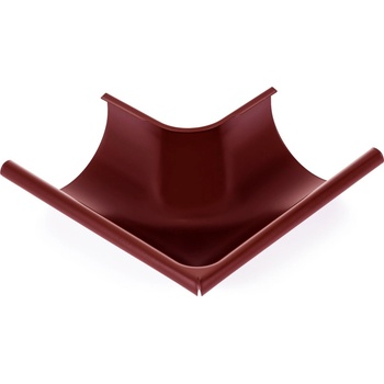 Prodomos Line Roh vonkajší pre odkvapový žľab 250 mm univerzálny pozink lak RAL 3009 červenohnedý