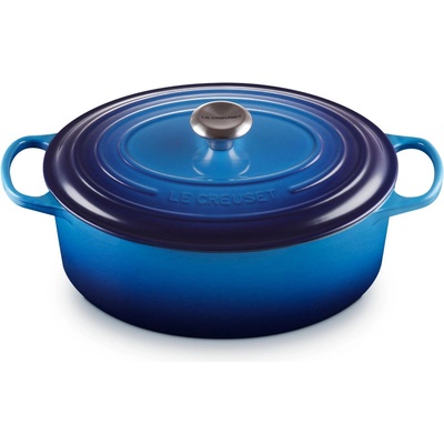Le Creuset Съдове за готвене SIGNATURE 31 см, 6, 3 л, овална форма, AZURE, чугун, Le Creuset (LECR21178312202430)