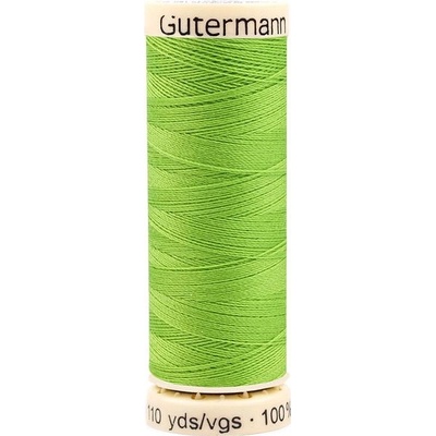 Polyesterové nitě návin 100 m Gütermann univerzální, střední, 336 Jasmine Green