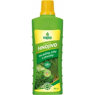 Nohelgarden Hnojivo KAPKA na palmy, juky a dracény 500 ml