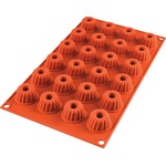 Silikomart Форма за 24 мини-кексчета с отвор Sf232 Mini Gugelhopf (26.232.00.0065)