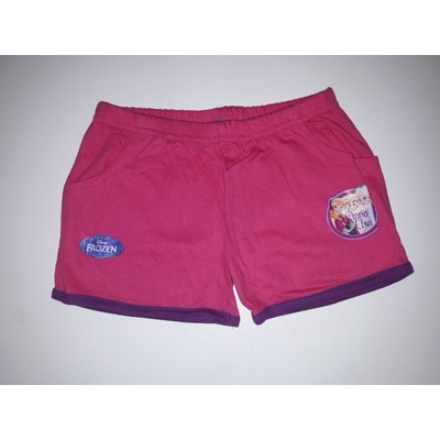 kraťasy Frozen tmavě růžové