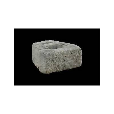 GEOSTONE miniFLAT GRIND štípaný Bílá natur-černá C8