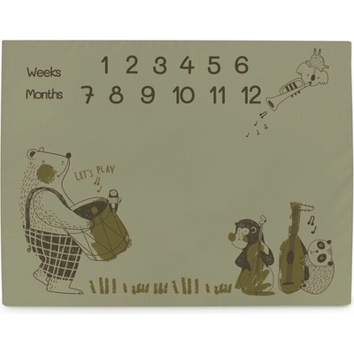 CEBA BABY Podložka míľniková na fotenie Basic Band