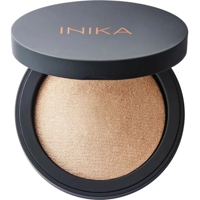 INIKA Organic Mineral Illuminisor kompaktný púdrový rozjasňovač Dewdrop 8 g