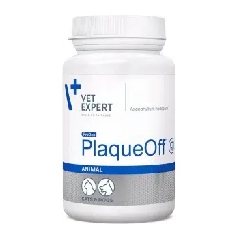 VetExpert Plaque Off Animal - Елиминира лошия дъх, забавя натрупването на зъбен камък и плака, за кучета и котки