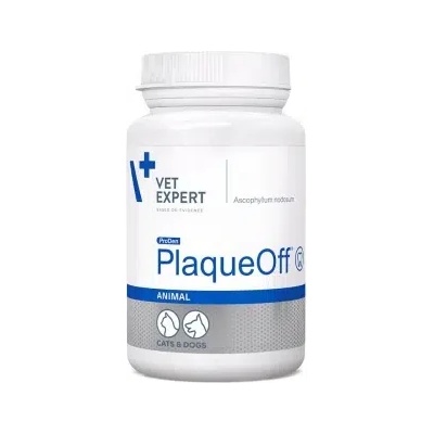 VetExpert Plaque Off Animal - Елиминира лошия дъх, забавя натрупването на зъбен камък и плака, за кучета и котки