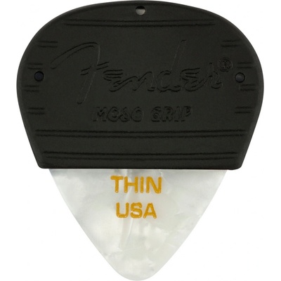 Fender Mojo Grip Picks White Moto Thin