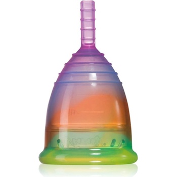 Yuuki Rainbow Jolly Soft 1 Economic менструална чаша размер small (⌀ 41 mm, 14 ml)
