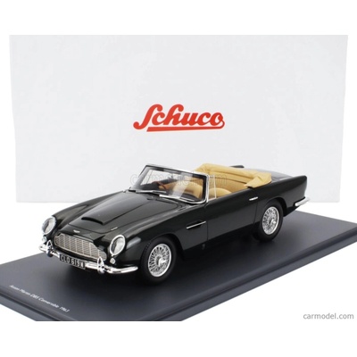 Schuco Aston martin Db5 Volante Cabriolet Open 1964 Grey Met 1:18