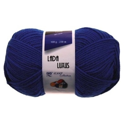 Vlnap příze Lada Luxus_56980 švestková modrá