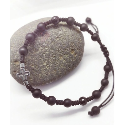 Мъжка гривна с кръст (МЕК1)