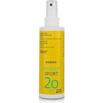 KORRES Слънцезащитен спрей за тяло Citrus спорт , Korres Sunscreen Body Spray Citrus Sport SPF20, 200ml