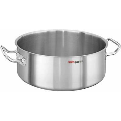 G.Gastro Pečicí hrnec Nerezová ocel AISI 304 , sendvičové dno 10 l 40 cm Výška: 8 cm 427x464x80 mm D9800676