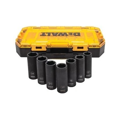 Dewalt 1/2 Deep Impact Socket Set 7ks