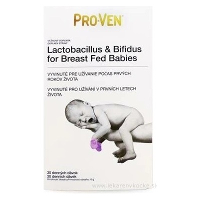 Pro-Ven Lactobacillus & Bifidus plv for Breast Fed Babies 30 dávek 6 g