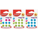 Maped Магнит, кръгъл, 10 мм, maped, смесени цветове 051100 (051100)