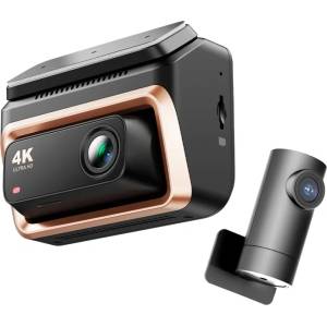  DDPAI DDPAI Z60 Pro 2026 двуканална видеорегистраторна камера, GPS, 5 GHz Wi-Fi Turbo, черен (Z60 Pro 2026)