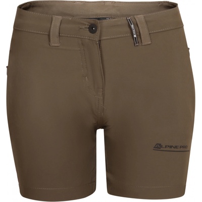Alpine Pro Oleca dámske outdoorové šortky LPAX387 ivy green
