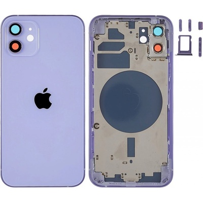 Kryt Apple iPhone 12 zadní fialový