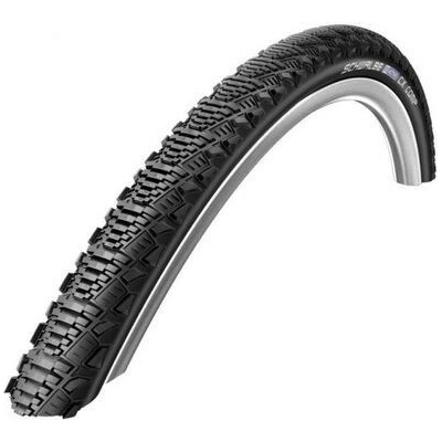 Schwalbe CX Comp 40-622 KevlarGuard - čierna + reflexný pruh 700x38