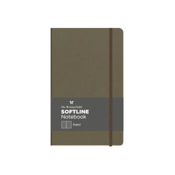 The Writing Fields Бележник с ластик Softline 13х 21см Cappucino