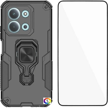 Xiaomi WANLONFENG Удароустойчив кълъф с Протектор за Xiaomi Redmi 15C 5G / 4G / Poco C85 4G - Черен, Син, Сив, Розов, Зелен
