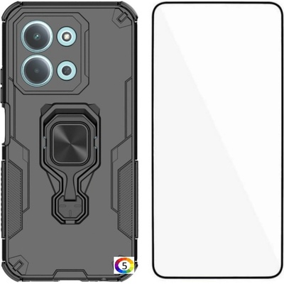 Xiaomi WANLONFENG Удароустойчив кълъф с Протектор за Xiaomi Redmi 15C 5G / 4G / Poco C85 4G - Черен, Син, Сив, Розов, Зелен
