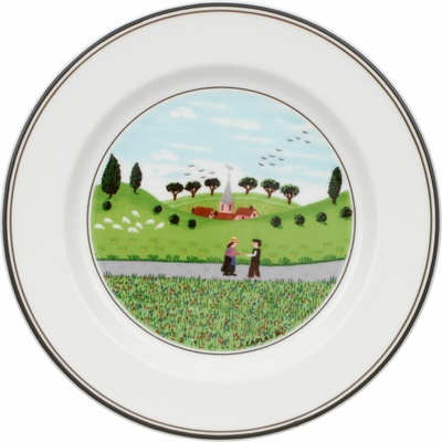 Villeroy & Boch Pečivový talíř Design Naif 17 cm Setkání 10-2337-2667