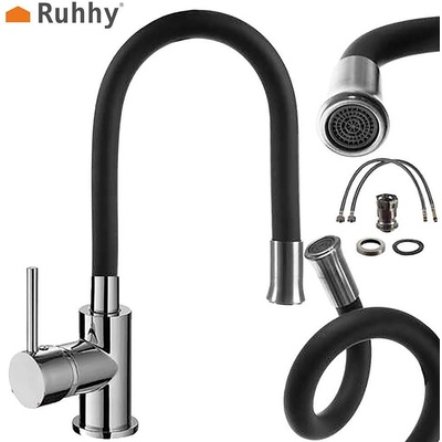 Ruhhy Смесител за кухня, гъвкав, Ruhhy 22821, с керамична батерия (UNI-010115)