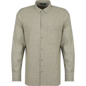 Stoic Мъжка риза с копчета Stoic Hemp54 BjurholmSt. L/S Shirt - Lichen Green - размер 3XL (216-6095-0116)