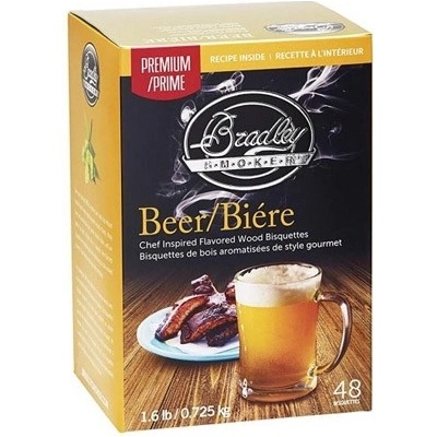 Bradley udící brikety PREMIUM BEER 48 ks