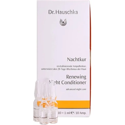 Dr. Hauschka Facial Care възстановяваща нощна грижа в ампули 10x1ml