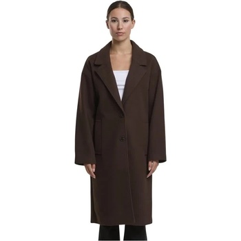Urban classics Палто Urban classics Oversized Long coat - Brown (Warm Brown)
