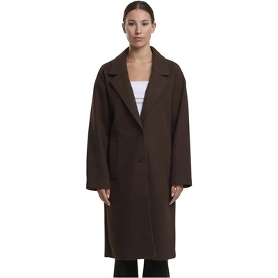 Urban classics Палто Urban classics Oversized Long coat - Brown (Warm Brown)
