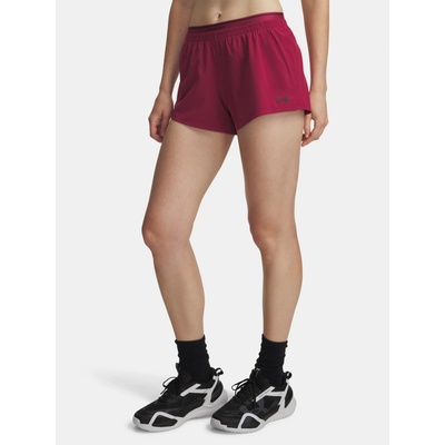 Under Armour dámské kraťasy UA Vanish Woven 3in Shorts červená
