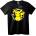 NOONEBRAND Тениска Pikachu в черно - L, Black