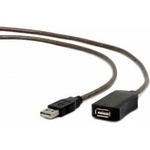 Gembird UAE-01-5M Gembird Signal Remover AM-AF cable, Active Backloader USB 2.0, 5M, black