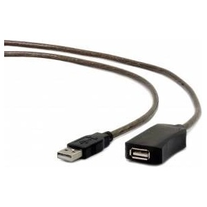 Gembird UAE-01-5M Gembird Signal Remover AM-AF cable, Active Backloader USB 2.0, 5M, black
