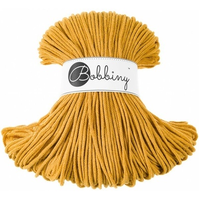 Bobbiny šňůry junior 3 mm hořčicové ( Mustard)