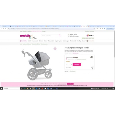TFK UV síťka na hlubokou korbu Duo Combi